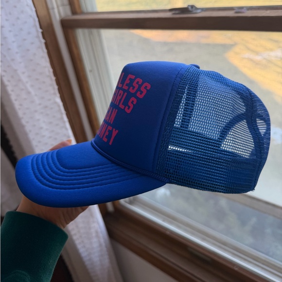 Megan Moroney God Bless The Girls Trucker Hat 🦋💖 - Picture 2 of 5